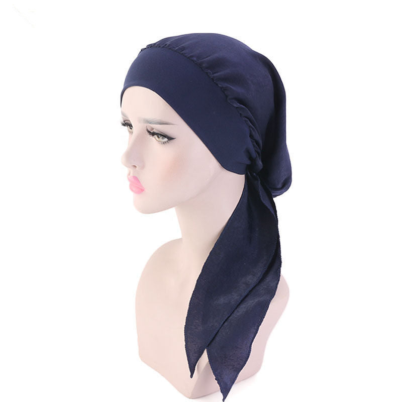 Stretch Hair Band Braid Hat Ethnic Style Fashion Scarf Muslim Ethnic