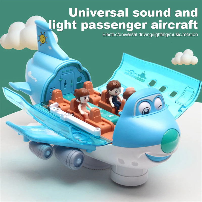 360° Rotating Electric Airplane Toy for Kids